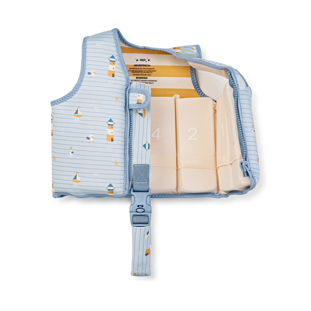 Chaleco Flotador 3-6 años Saro Navy Hugs