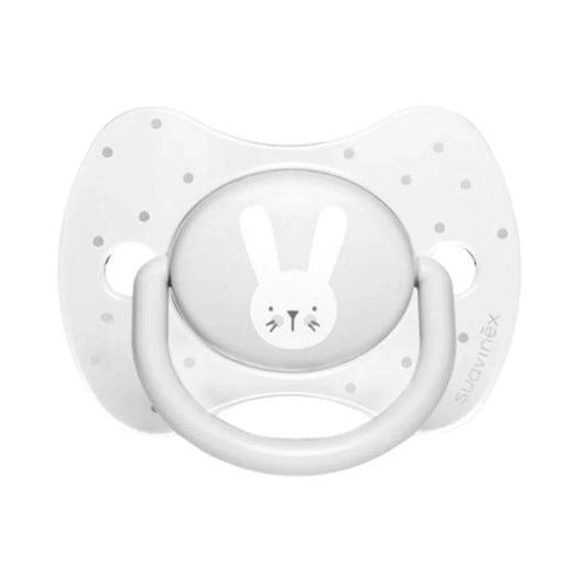 Chupete Suavinex Silicona Rabbit Grey - ALIBEY nens