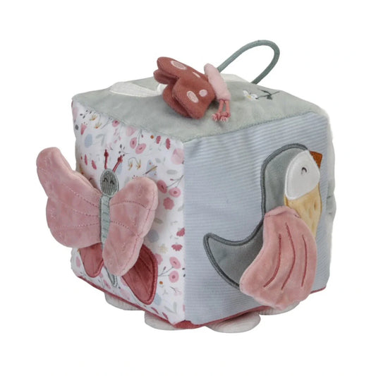 Cubo Blandito de Actividades Little Dutch Flores y Mariposas - ALIBEY nens