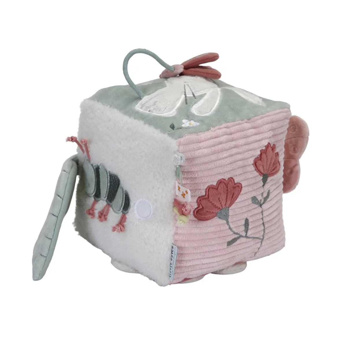 Cubo Blandito de Actividades Little Dutch Flores y Mariposas - ALIBEY nens