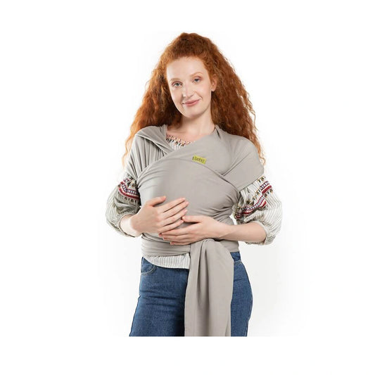 Fular Elástico Bambú Boba Light Grey