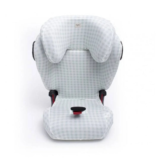 Funda para Silla de Coche Kidfix III Fun*das BCN Green Vichy - ALIBEY nens