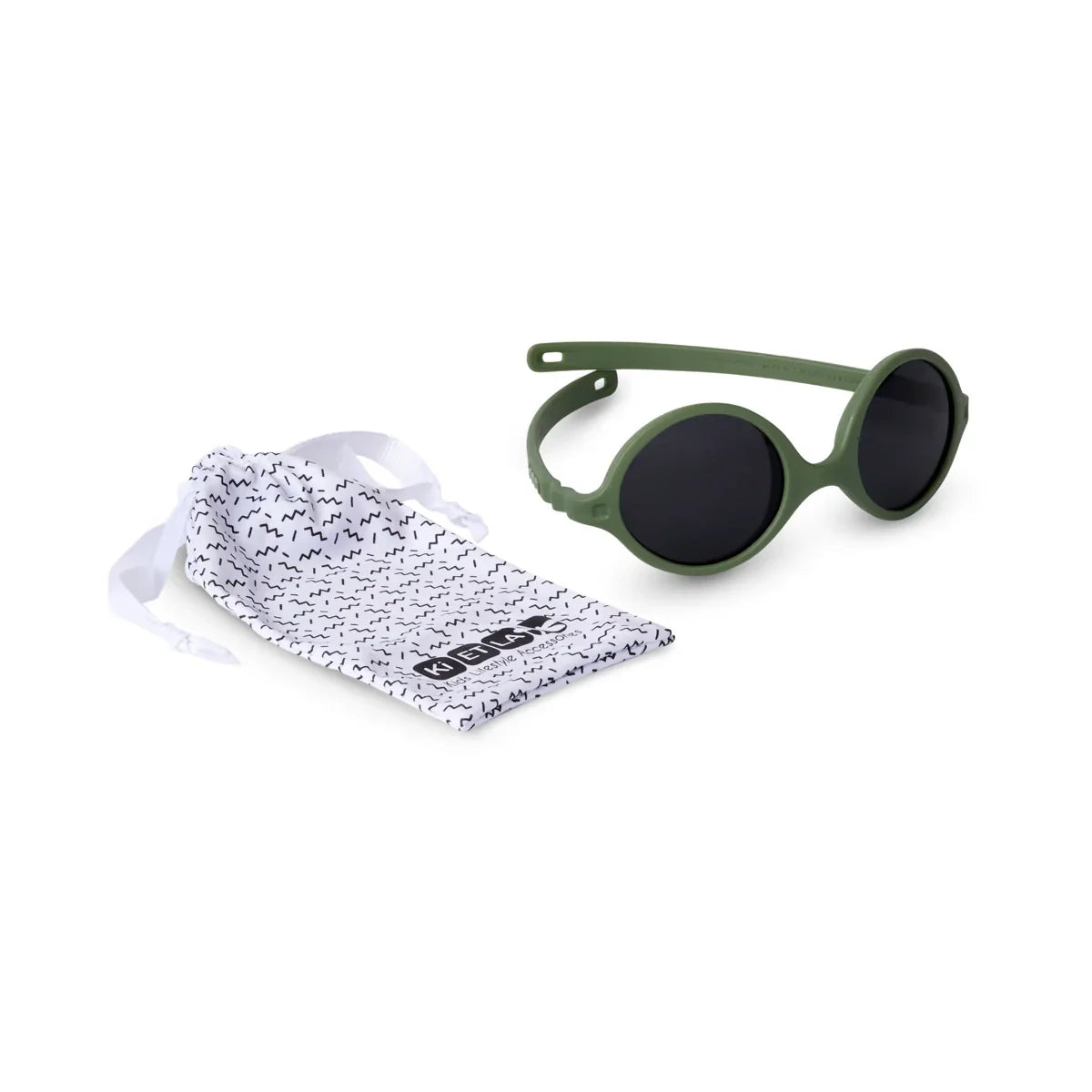 Gafas de Protección Solar 0-12 meses Ki ET LA Diabola Kaki - ALIBEY nens
