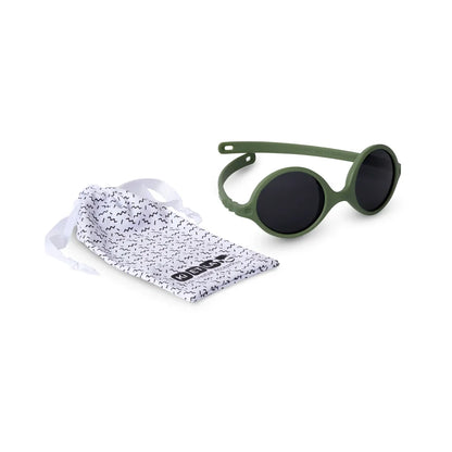 Gafas de Protección Solar 0-12 meses Ki ET LA Diabola Kaki - ALIBEY nens
