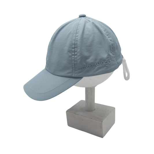 Gorra con Protección Solar 3-5 años Monnuage Baseball Celeste - ALIBEY nens