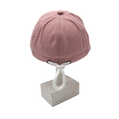 Gorra con Protección Solar 3-5 años Monnuage Baseball Rosa Empolvado - ALIBEY nens