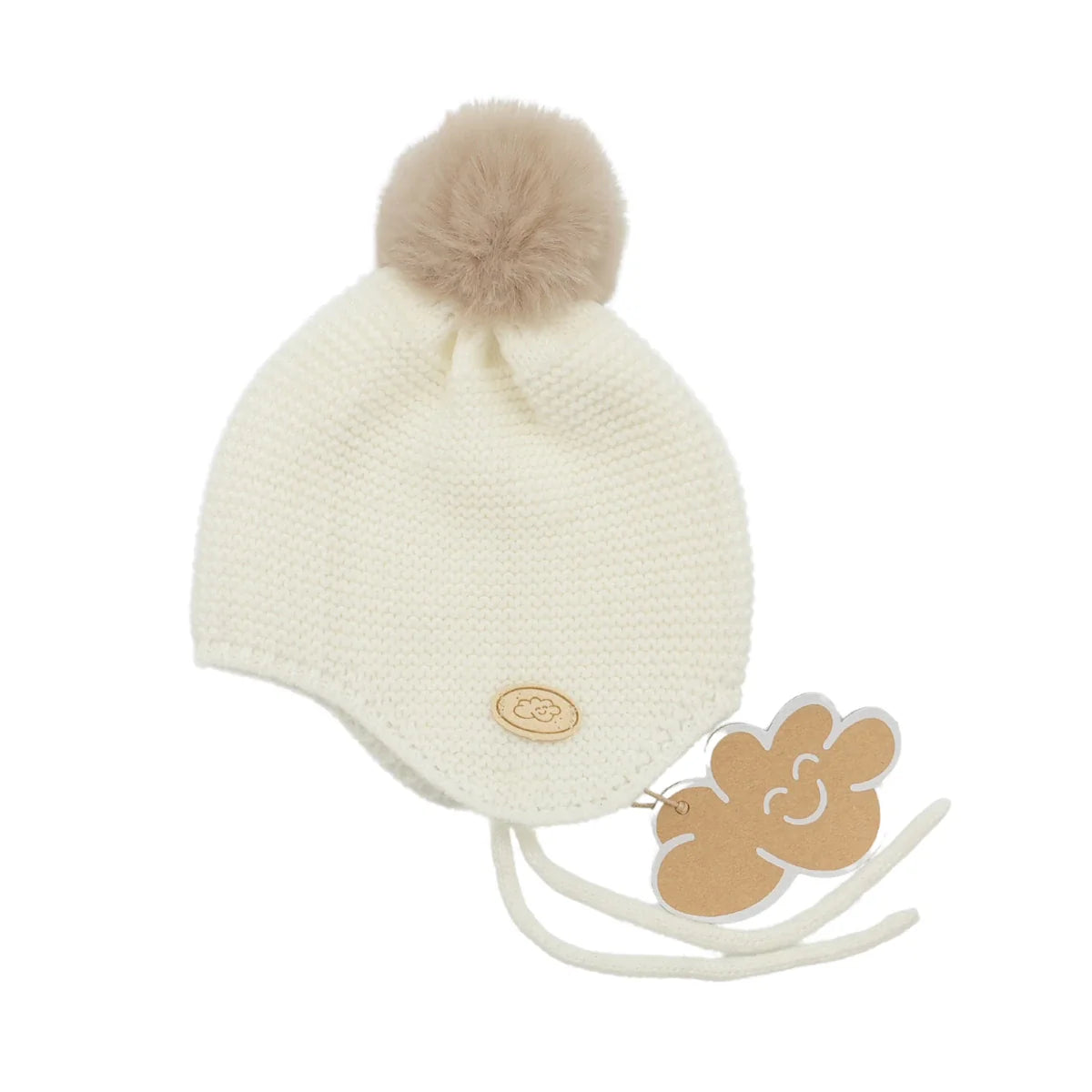 Gorrito 0-4 Meses Monnuage Blanco - ALIBEY nens