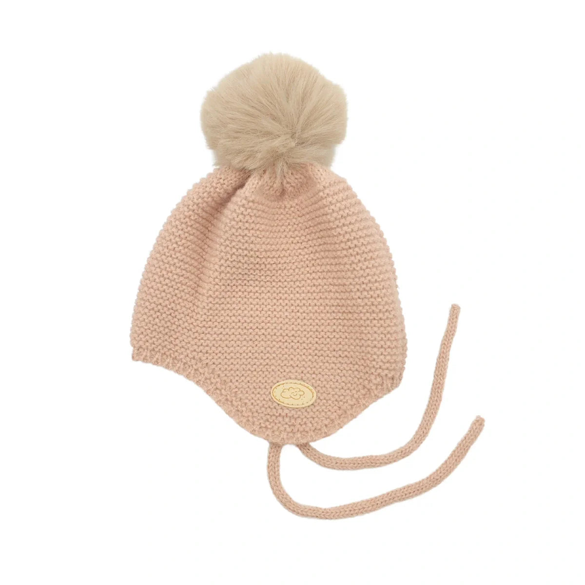 Gorrito 0-4 Meses Monnuage Rosa Empolvado - ALIBEY nens