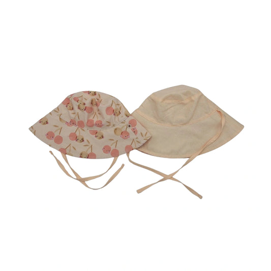 Gorro 9-18 meses Monnuage Bucket Melocotón