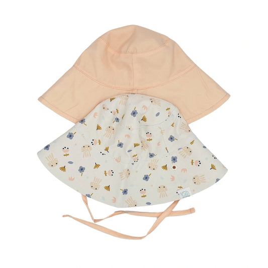 Gorro 9-18 meses Monnuage Bucket Rosa
