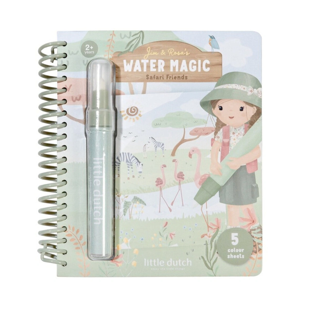 Libro Mágico Little Dutch Safari Rosa