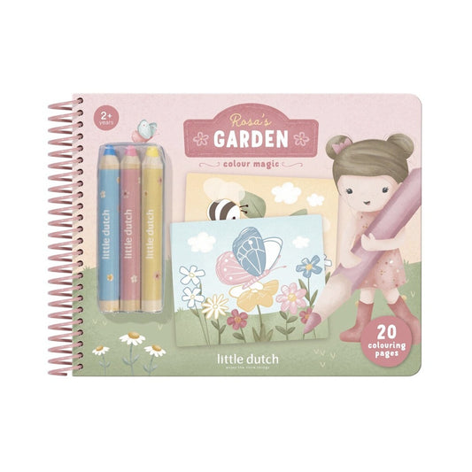Libro Mágico Little Dutch Jardín de Rosa