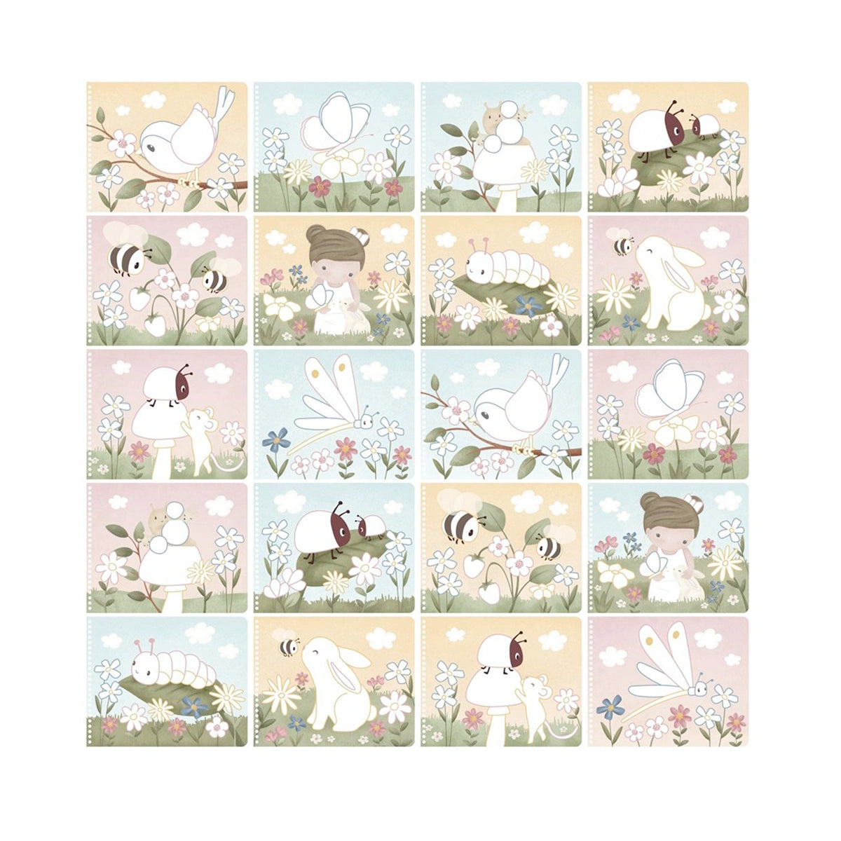 Libro Mágico Little Dutch Jardín de Rosa