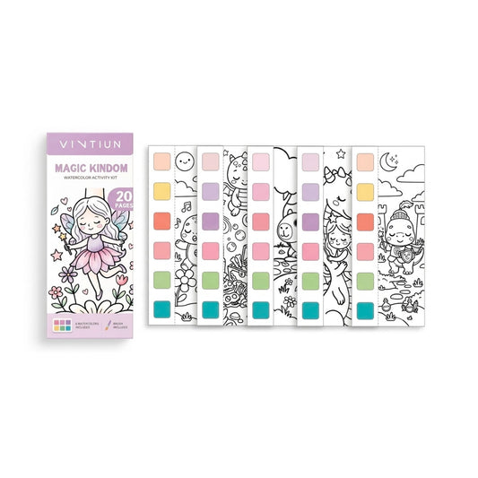 Libro Colorear Mágico Vintiun Reino