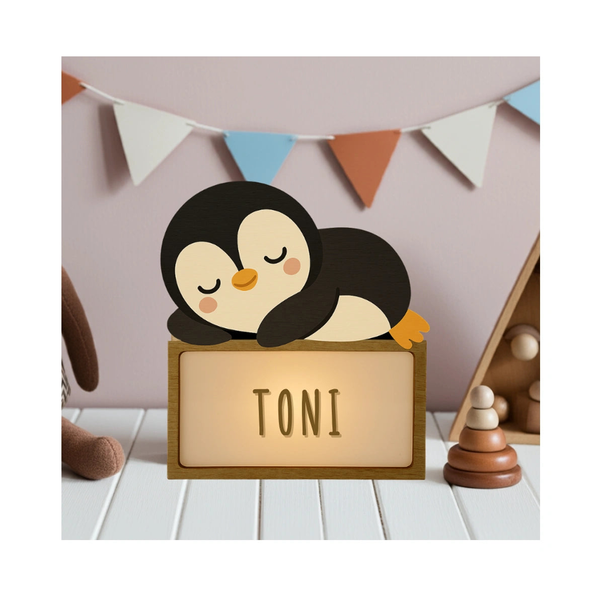 Lámpara Mini Vintiun Pingüino