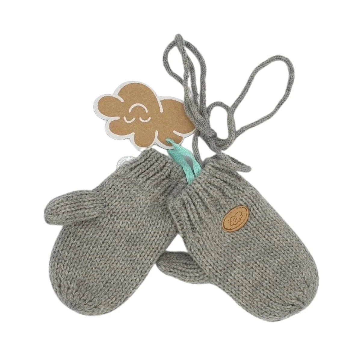 Manoplas 12-36 Meses Monnuage Gris - ALIBEY nens