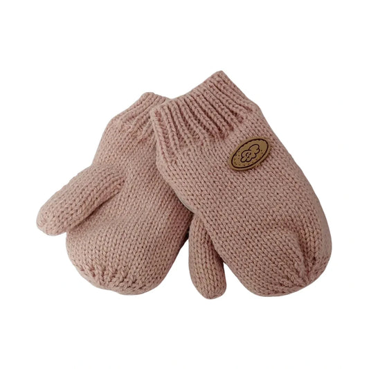 Manoplas 12-36 Meses Monnuage Rosa Empolvado - ALIBEY nens