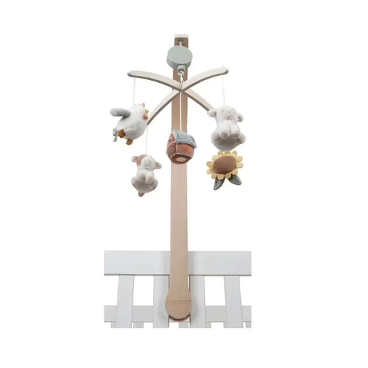 Móvil Musical de Madera Little Dutch Pequeña Granja - ALIBEY nens