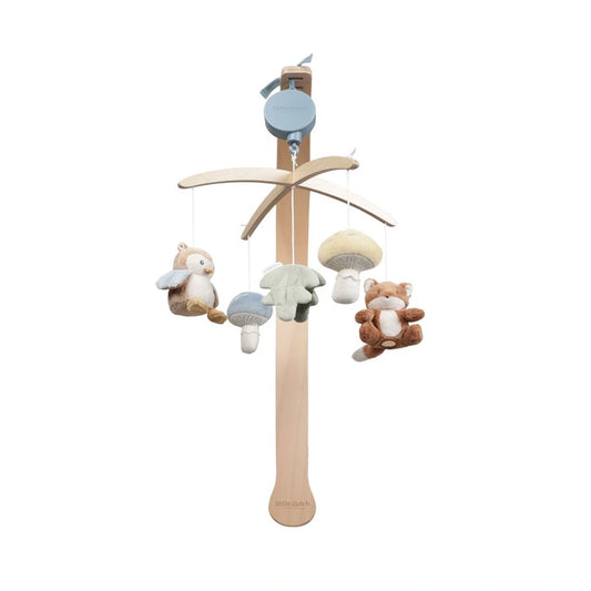 Móvil Musical de Madera Little Dutch Forest Friends