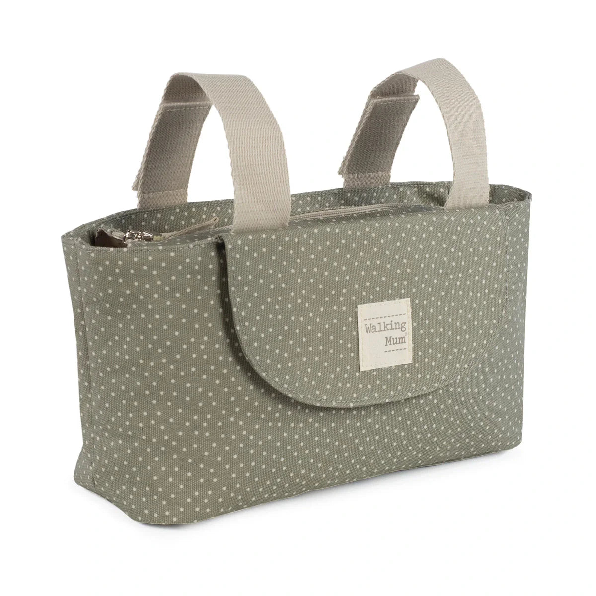Organizador Walking Mum Topito Poppy Musgo - ALIBEY nens
