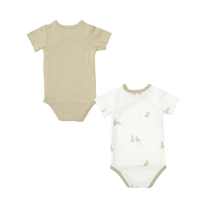 Bodies 0-1 Mes BimbiDreams Bunny Verde Musgo - ALIBEY nens