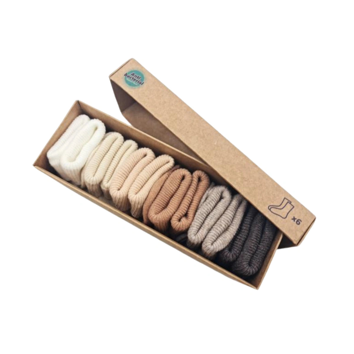 Calcetines 0-6 Meses Monnuage Básicos Multicolor