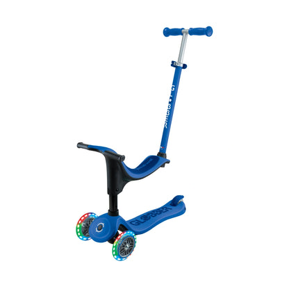 Patinete Go Up Sporty con Luces Globber V2 Navy Blue