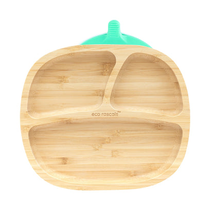 Plato Bambú Eco Rascals Toddler Verde