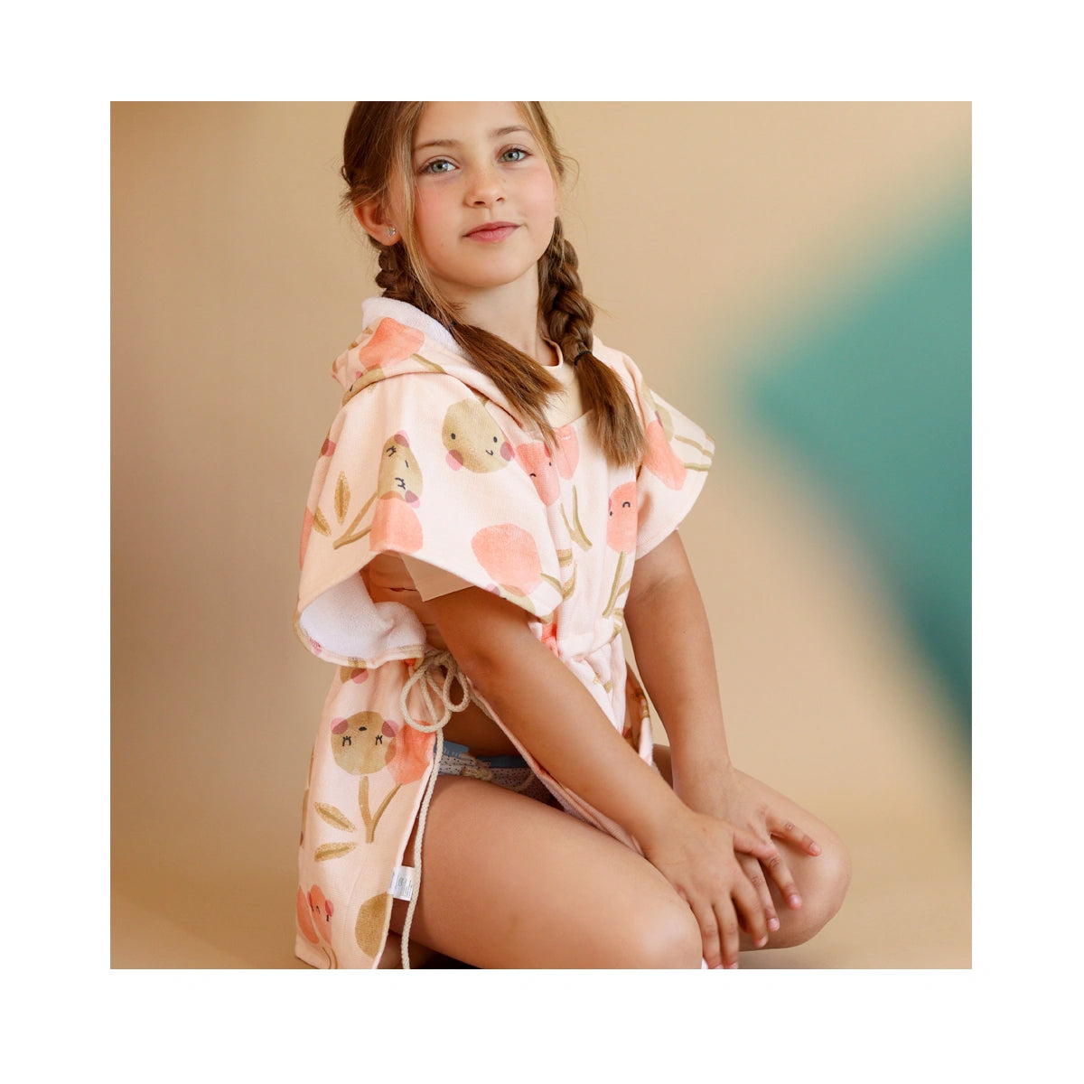 Poncho Monnuage Melocotón
