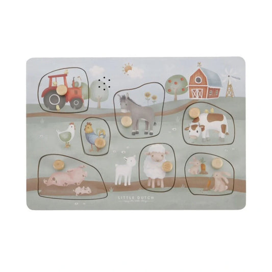 Puzle con Sonido Little Dutch Pequeña Granja - ALIBEY nens