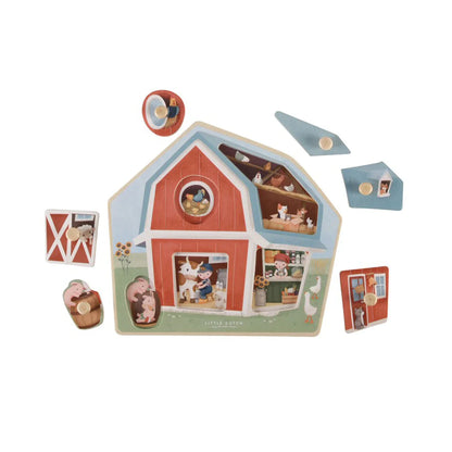 Puzle de Madera Little Dutch Pequeña Granja - ALIBEY nens