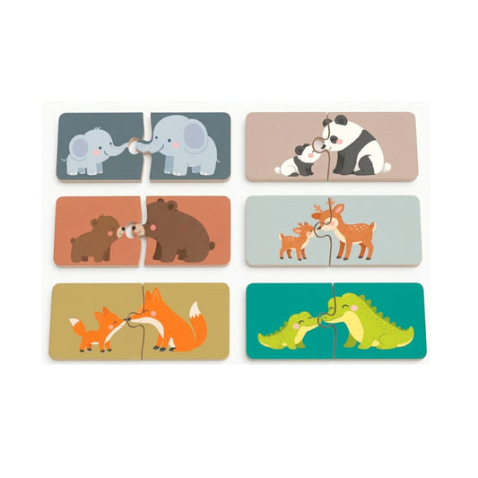 Puzle Vintiun Besos Animales