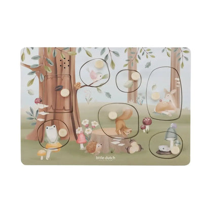 Puzle con Sonido Little Dutch Forest Friends - ALIBEY nens