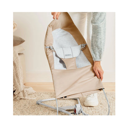 Asiento Tela Babybjörn Woven Beige / Gris