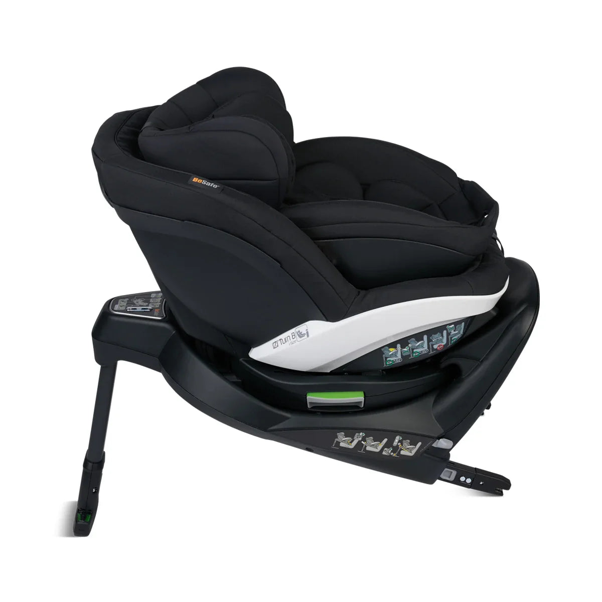 Silla de Coche iZi Turn B i-Size BeSafe Fresh Black Cab - ALIBEY nens