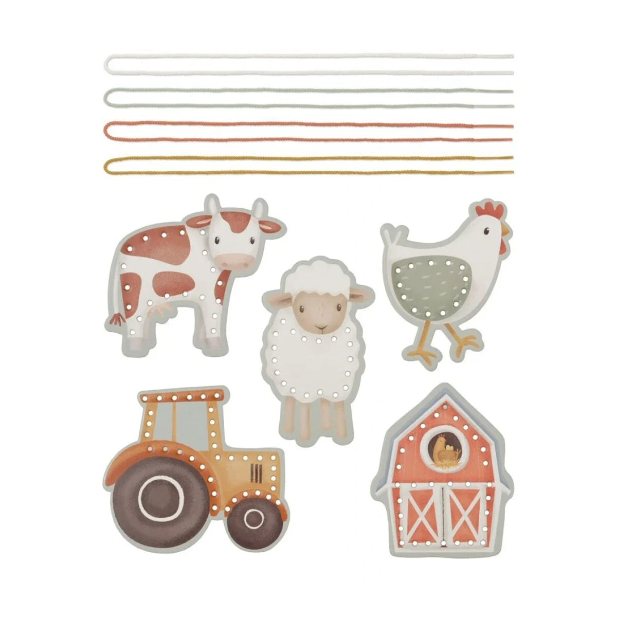 Tarjetas para Enlazar Little Dutch Pequeña Granja - ALIBEY nens