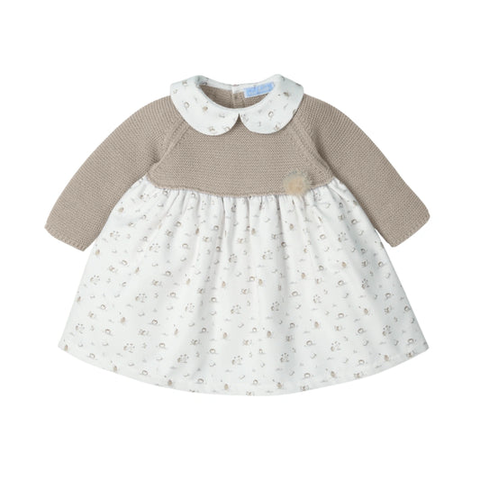 Vestido 6 Meses Mac Ilusión Erizo del Bosque Nuez