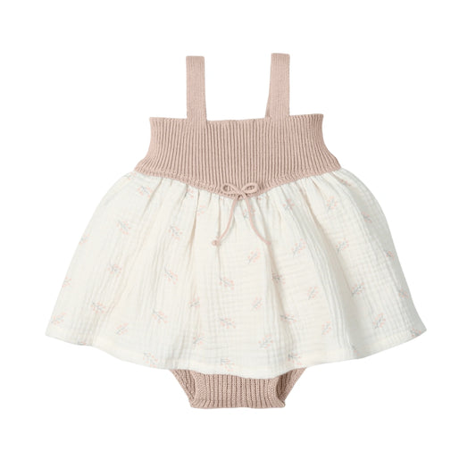 Vestido + Culotte 6 Meses Staywild Blush