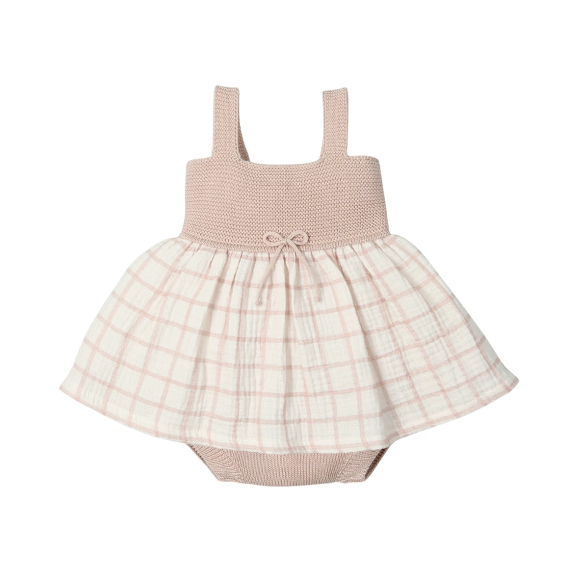 Vestido + Culotte 6 Meses Staywild Blush