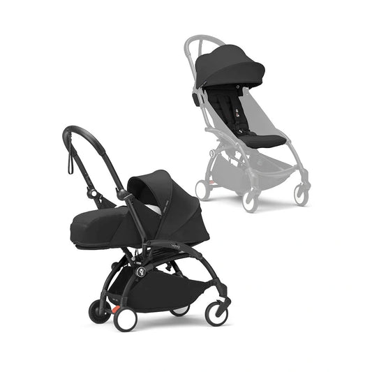 Yoyo³ con Newborn Stokke® Black